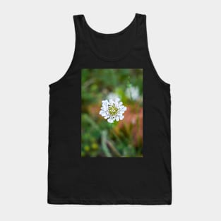 Little White Flower in the Grass Tank Top